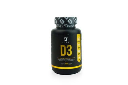 Blife D3 | Vitamina D3,  300 cápsulas