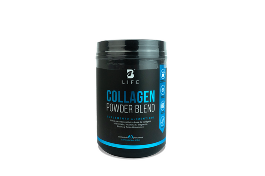 Blife Collagen Powder Blend | Colágeno Hidrolizado, Ácido Hualurónico y Biotina en Polvo