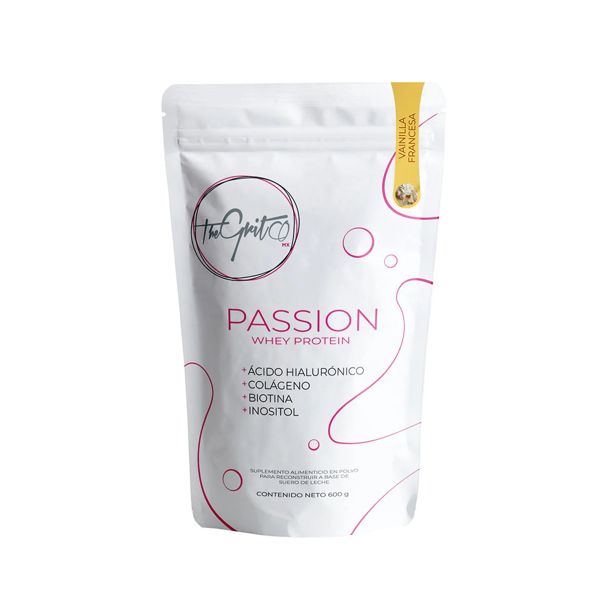 The gritco Passion Whey Protein Vainilla Francesa