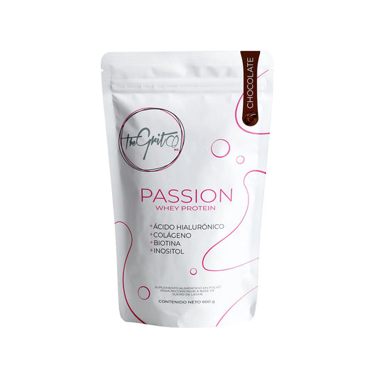 The gritco Passion Whey Protein chocolate