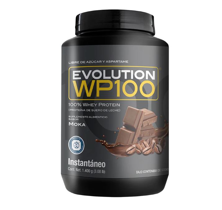 Evolution Proteína WP100 1,400 gramos Moka